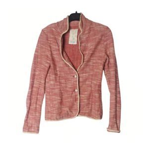 Ottod'Ame red tweed blazer sz 2